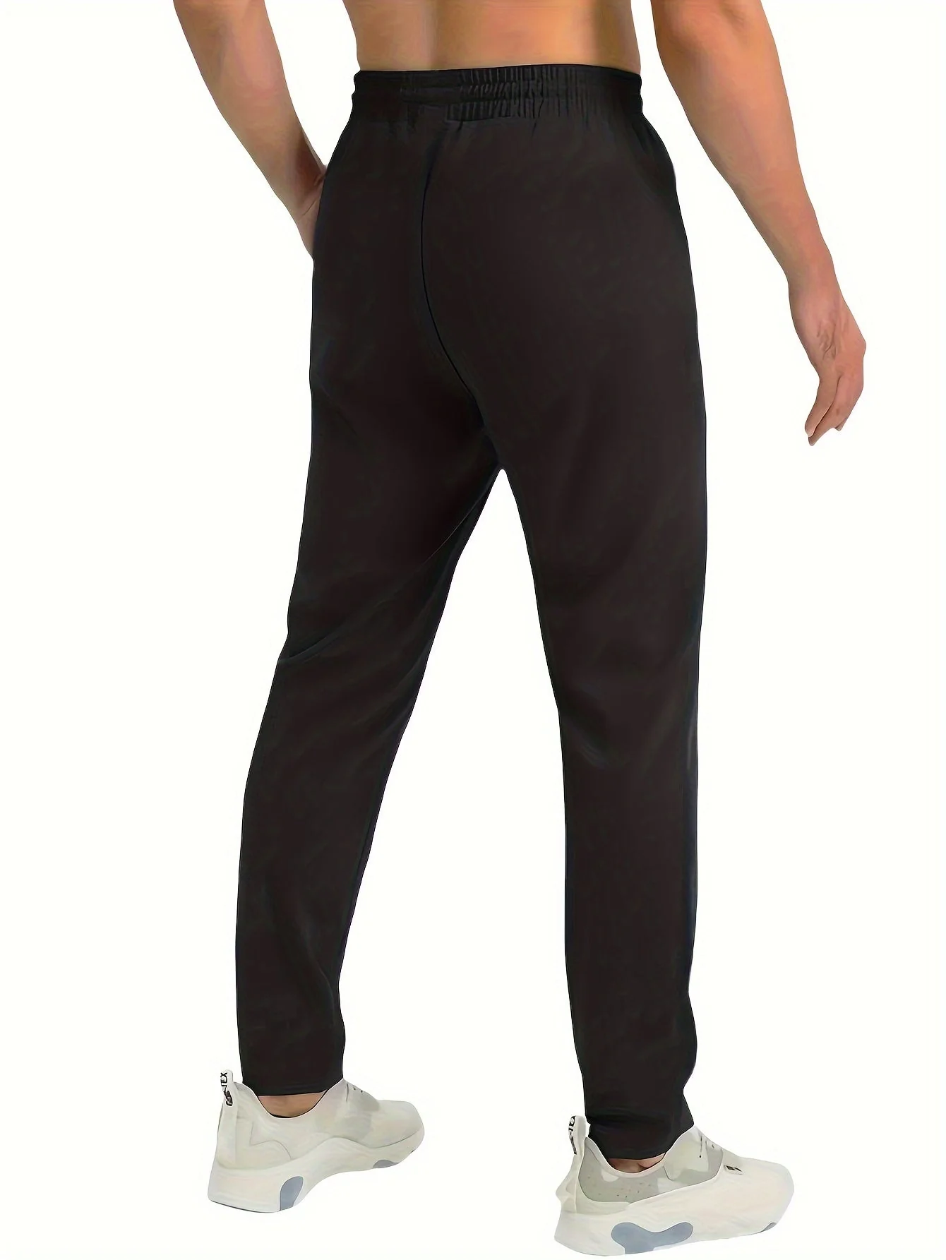 Herren Jogginghosen Set – Bequeme Sport- und Freizeithosen mit Reißverschlusstaschen, 3er Pack - Image 10