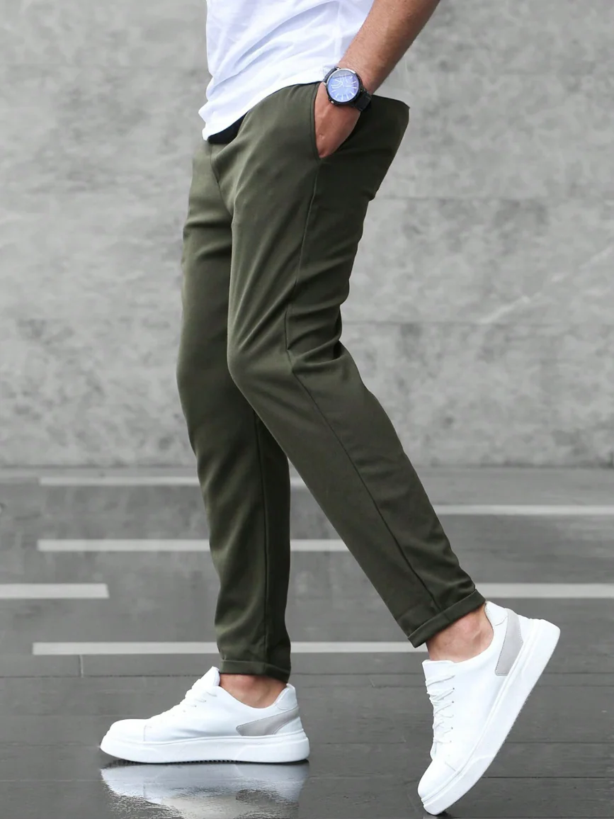 Herren Jogpants Slim Fit – Sportlich Elegante Freizeithose für Alltag und Fitness - Image 10