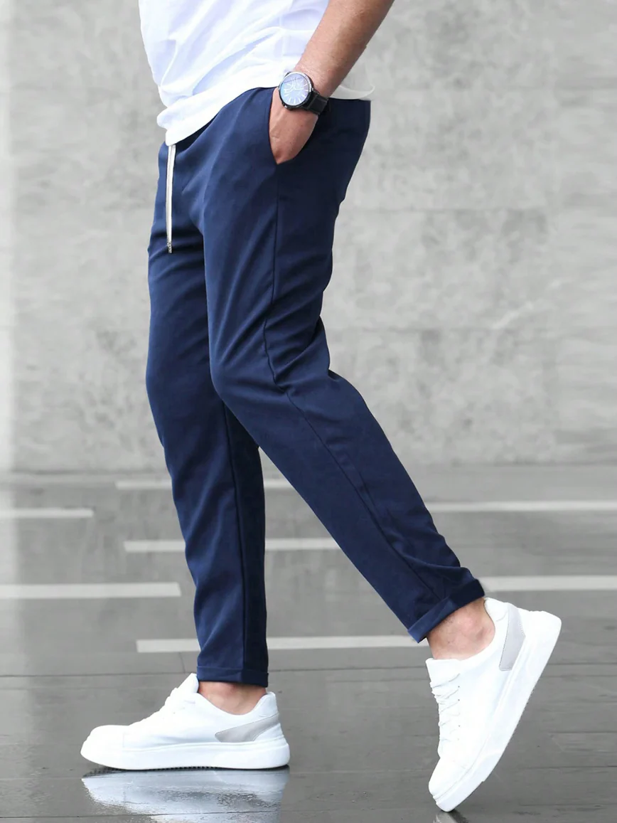 Herren Jogpants Slim Fit – Sportlich Elegante Freizeithose für Alltag und Fitness - Image 3