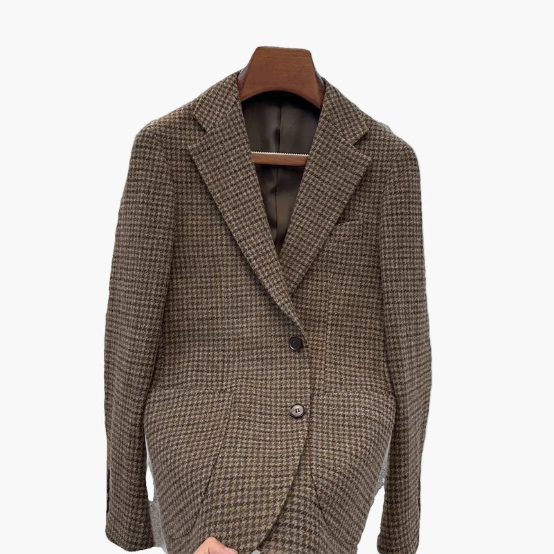 Herren Karo-Sakko im klassischen Business-Stil – Elegantes Freizeit- und Büro-Outfit - Image 4