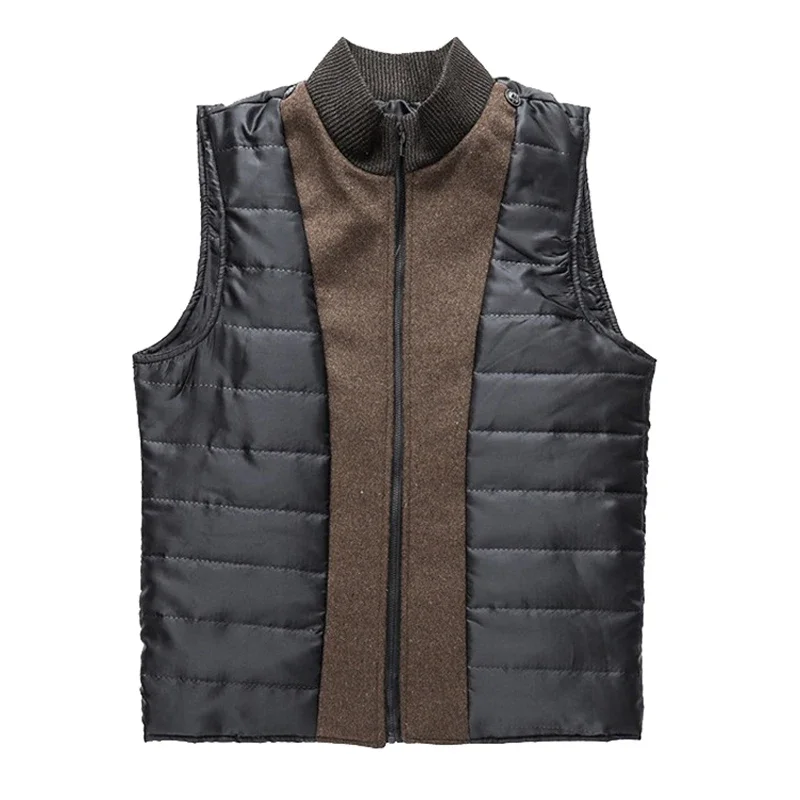 Herren Klassischer Wintermantel mit Stehkragen – Eleganter Business- und Freizeitstil - Image 3