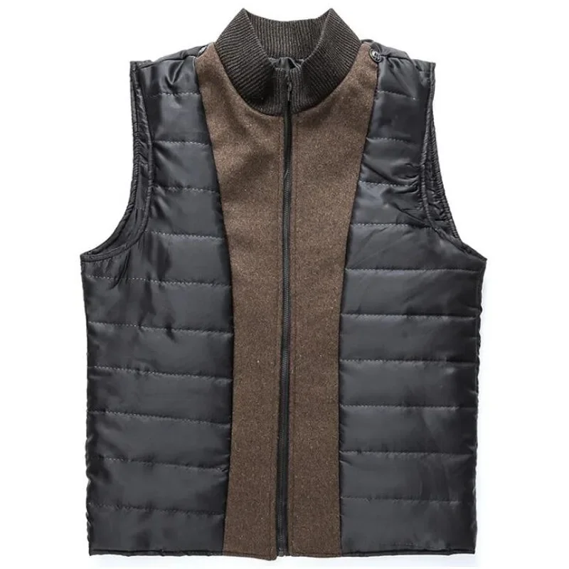 Herren Klassischer Wintermantel mit Stehkragen – Eleganter Business- und Freizeitstil - Image 3