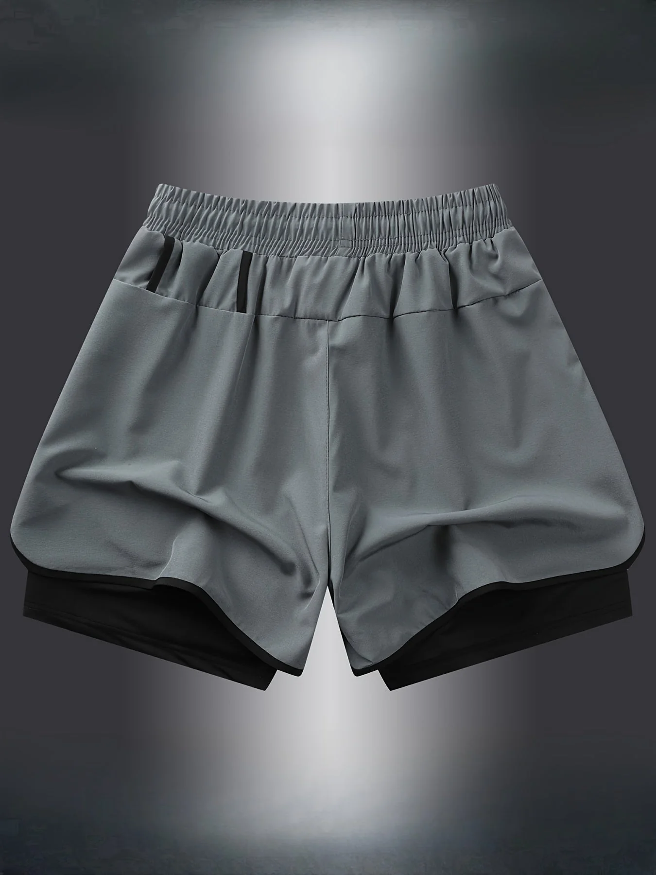 Herren Laufshorts mit integrierter Kompressionshose – Sportliche 2-in-1 Fitnessshorts für Training & Jogging - Image 8