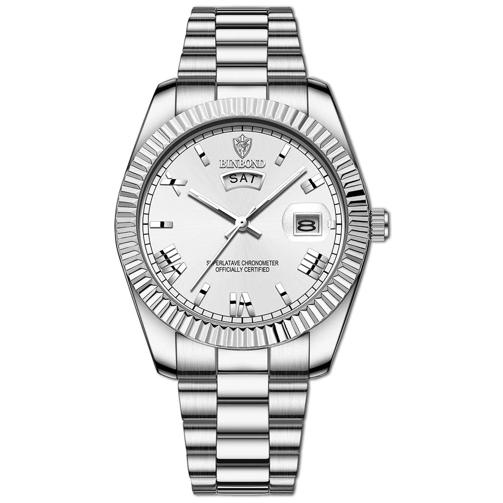 Herren Luxus Business Quarzuhr – Elegante Analoge Dresswatch für Alltag & Anlass - Image 8