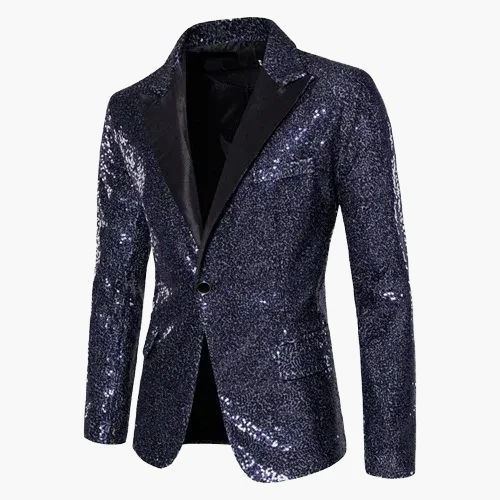Herren Luxus Party Sakko – Glitzerndes Modernes Abendjackett für Events und Feierlichkeiten - Image 17