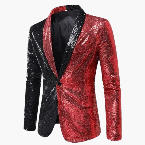 Herren Luxus Party Sakko – Glitzerndes Modernes Abendjackett für Events und Feierlichkeiten - Image 20
