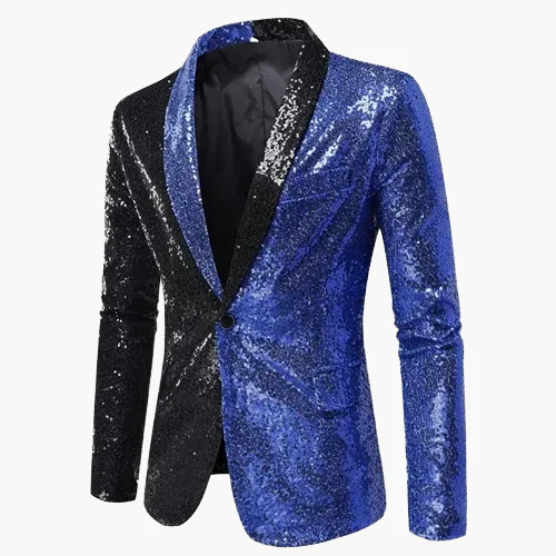 Herren Luxus Party Sakko – Glitzerndes Modernes Abendjackett für Events und Feierlichkeiten - Image 21