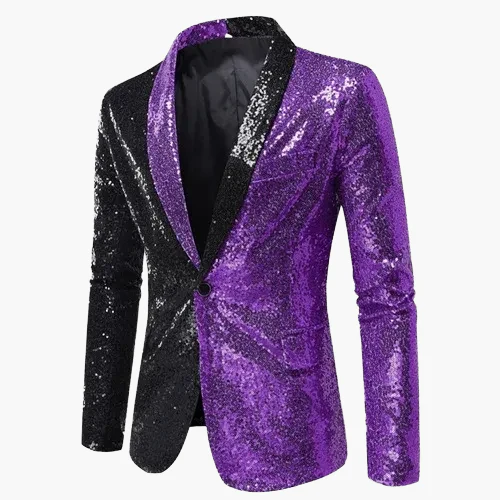 Herren Luxus Party Sakko – Glitzerndes Modernes Abendjackett für Events und Feierlichkeiten - Image 22