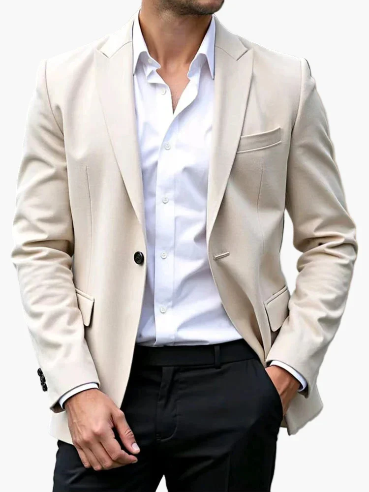 Herren Modernes Business Sakko – Slim Fit Blazer für Büro und festliche Anlässe - Image 3