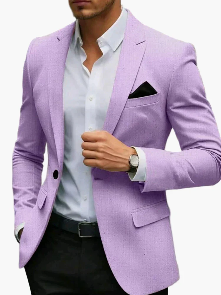 Herren Modernes Business Sakko – Slim Fit Blazer für Büro und festliche Anlässe - Image 4