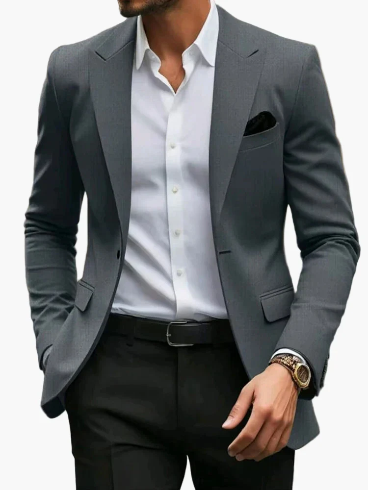 Herren Modernes Business Sakko – Slim Fit Blazer für Büro und festliche Anlässe - Image 5