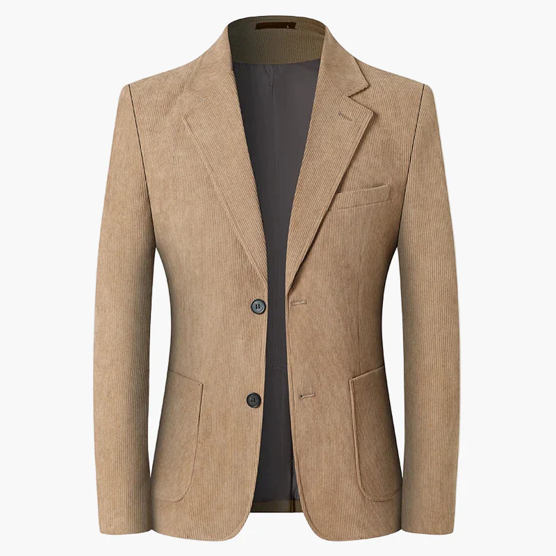 Herren Modernes Cord-Sakko – Eleganter Freizeit- und Business-Blazer