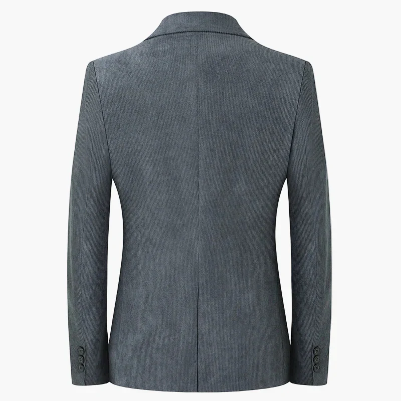 Herren Modernes Cord-Sakko – Eleganter Freizeit- und Business-Blazer - Image 5