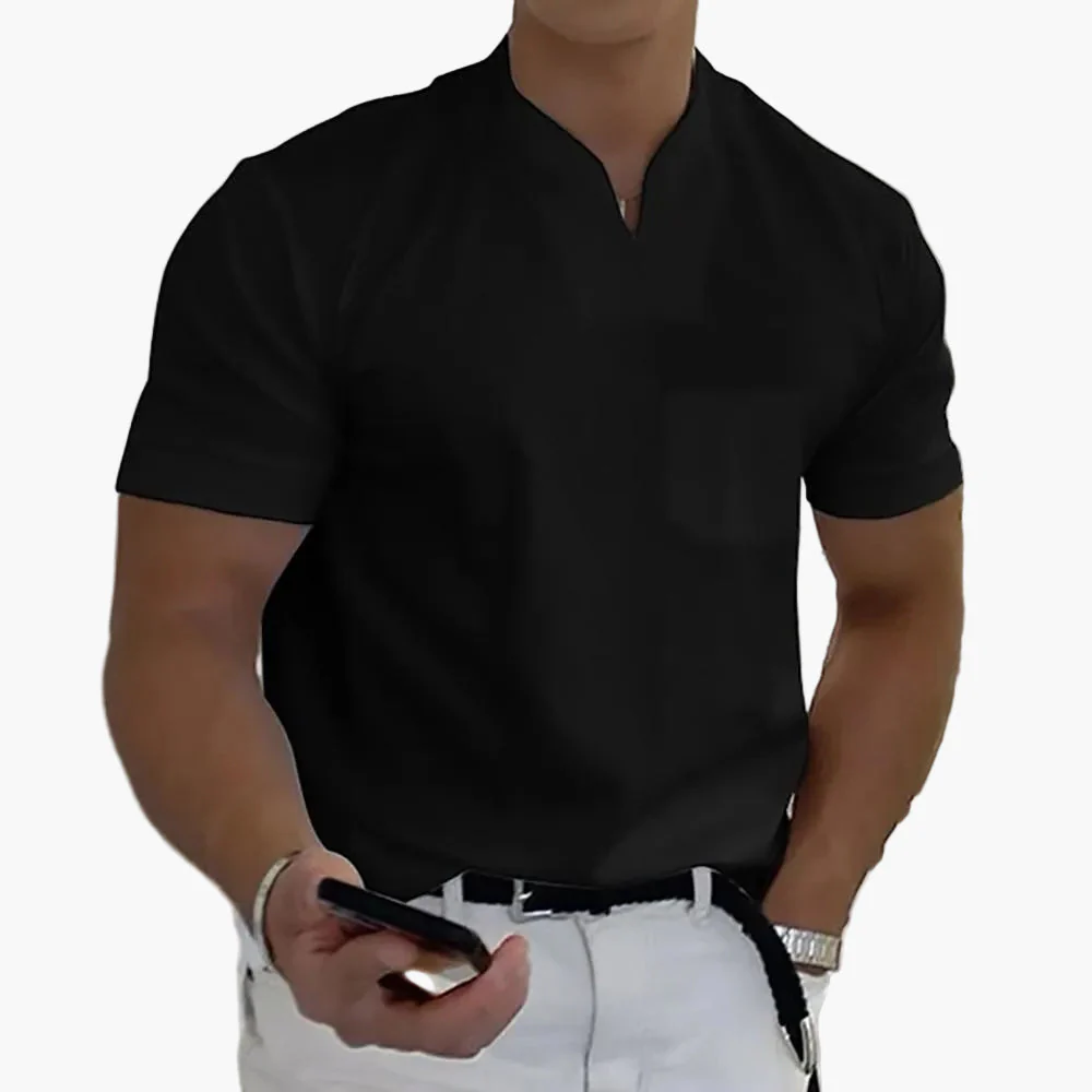 Herren Modernes Polo Shirt – Stilvolles Kurzarmshirt für Freizeit & Büro - Image 4