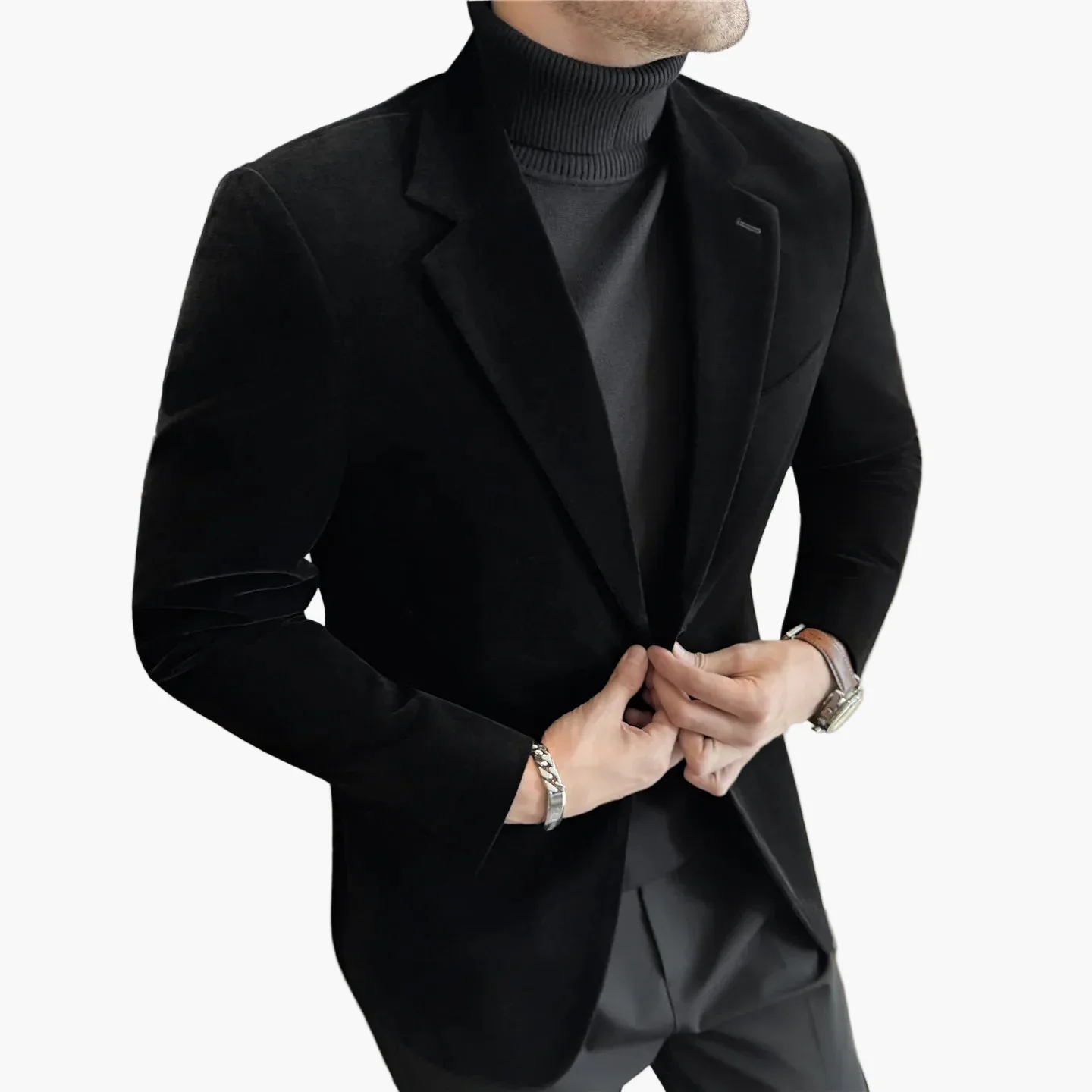 Herren Modernes Sakko für Business und Freizeit – Eleganter Blazer im zeitlosen Stil