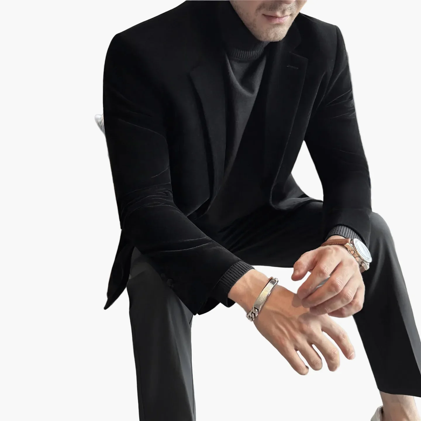 Herren Modernes Sakko für Business und Freizeit – Eleganter Blazer im zeitlosen Stil - Image 2