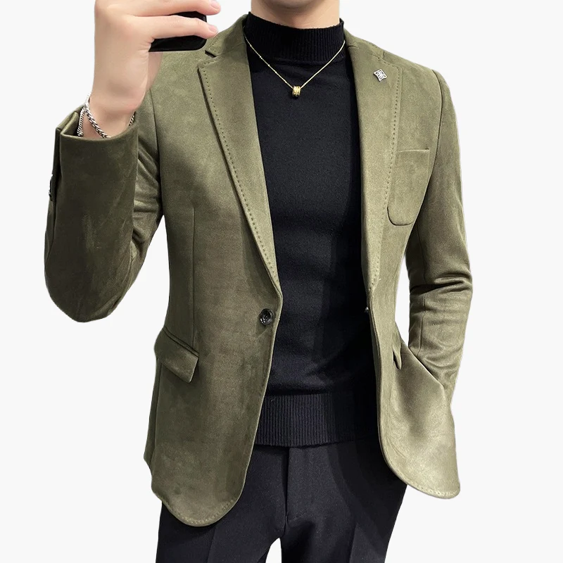 Herren Modernes Slim Fit Sakko – Elegante Business & Freizeit Jacke - Image 6