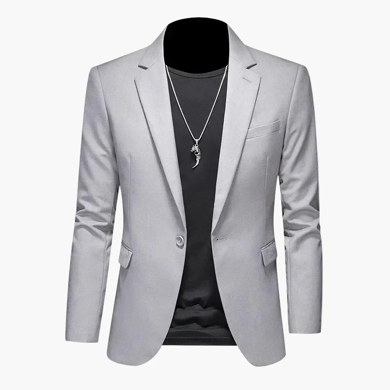 Herren Modernes Slim Fit Sakko – Eleganter Freizeit- und Business-Blazer - Image 2