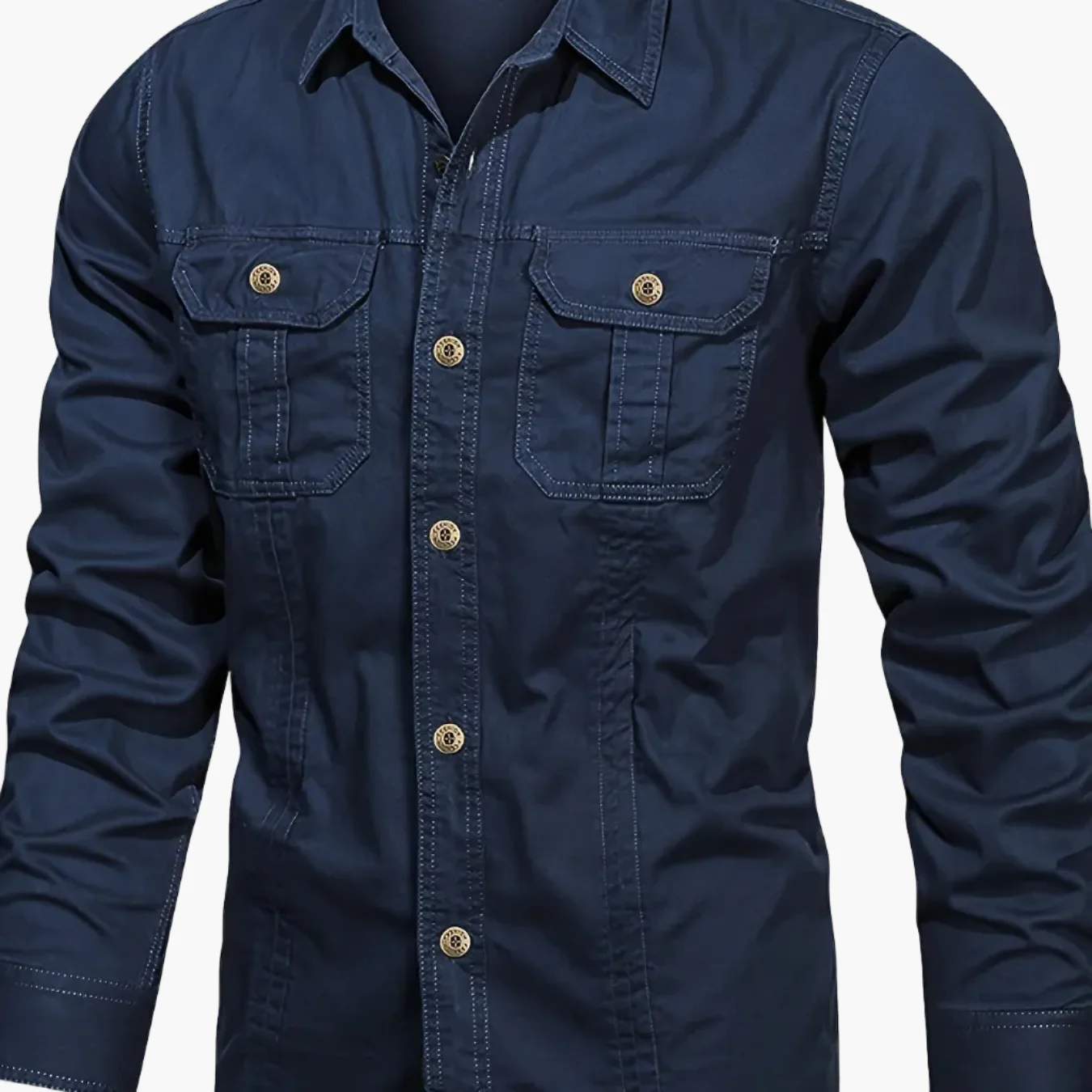 Herren Outdoor Freizeit Hemd Langarm – Klassischer Utility-Look für Alltag und Abenteuer - Image 15