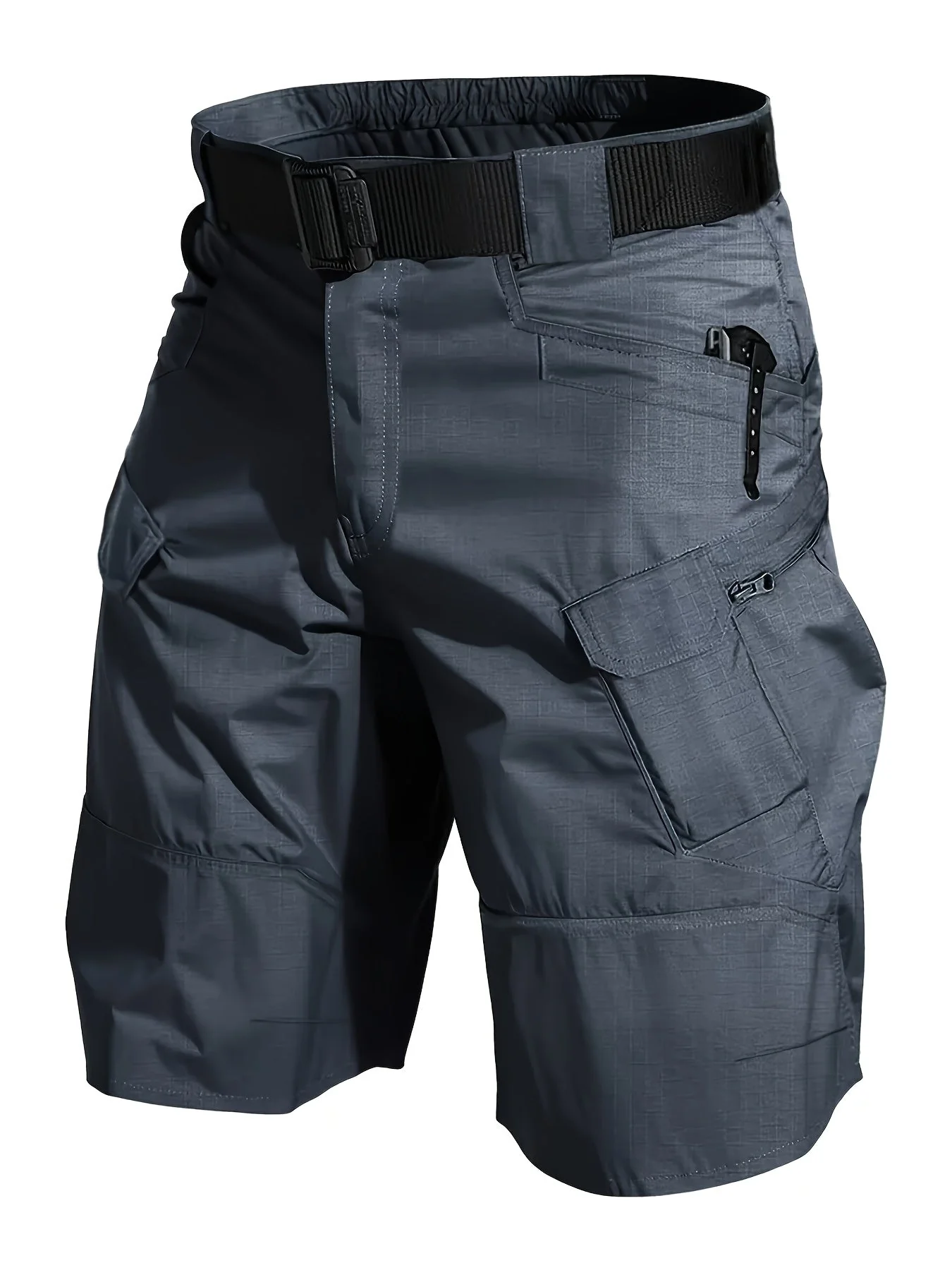 Herren Outdoor Funktionsshorts mit Taschen und Gürtel – Ideal für Wandern und Freizeit