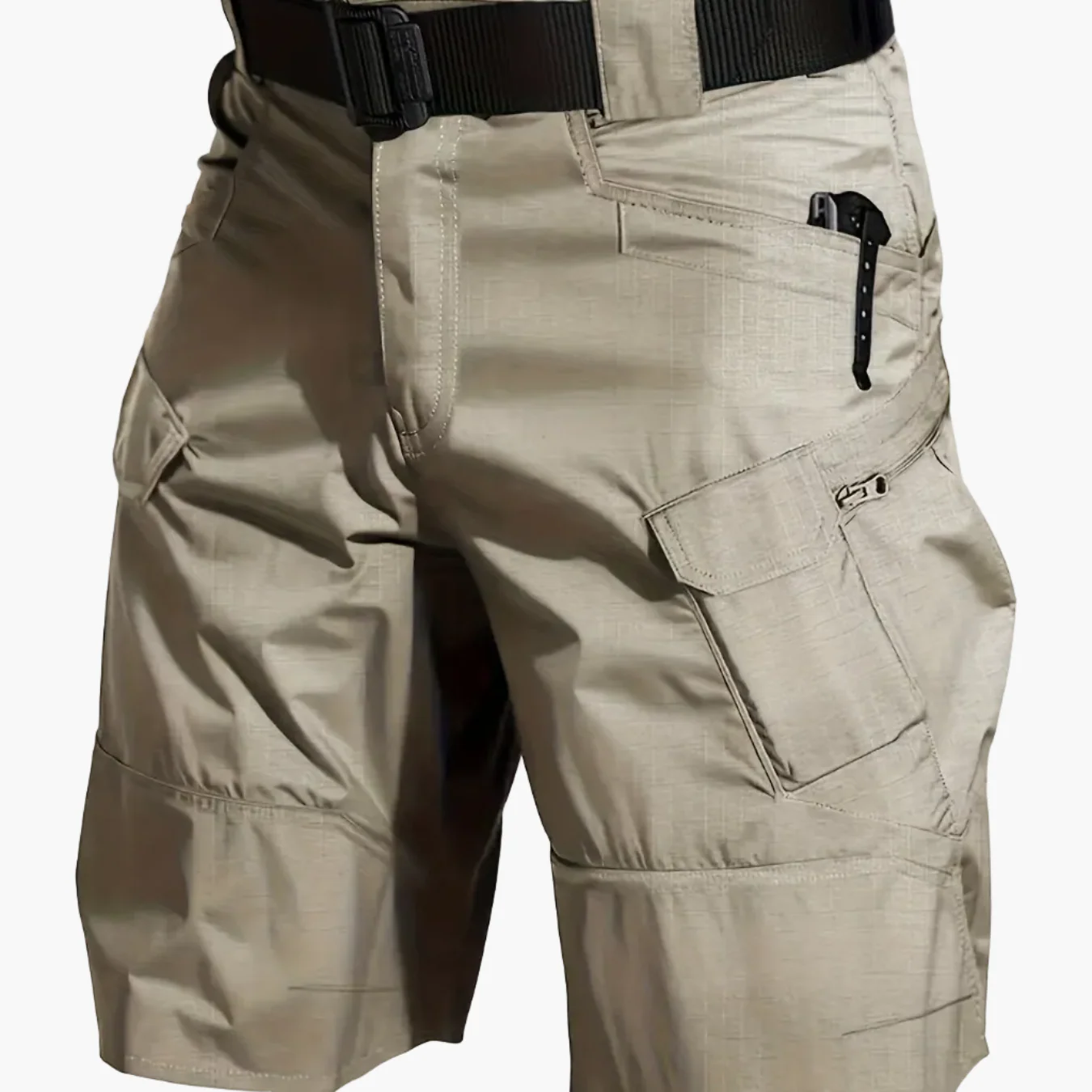 Herren Outdoor Funktionsshorts mit Taschen und Gürtel – Ideal für Wandern und Freizeit - Image 13