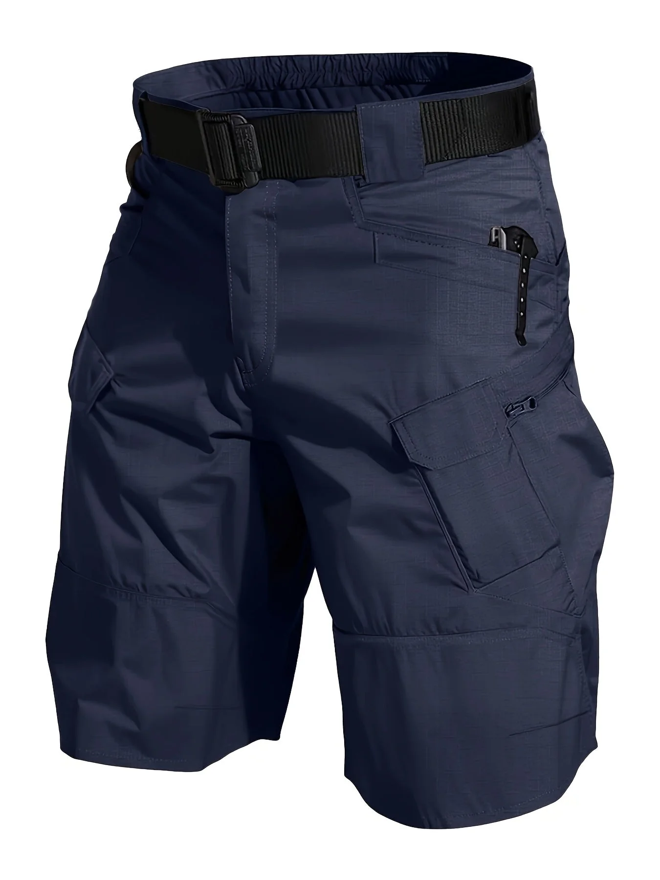 Herren Outdoor Funktionsshorts mit Taschen und Gürtel – Ideal für Wandern und Freizeit - Image 2