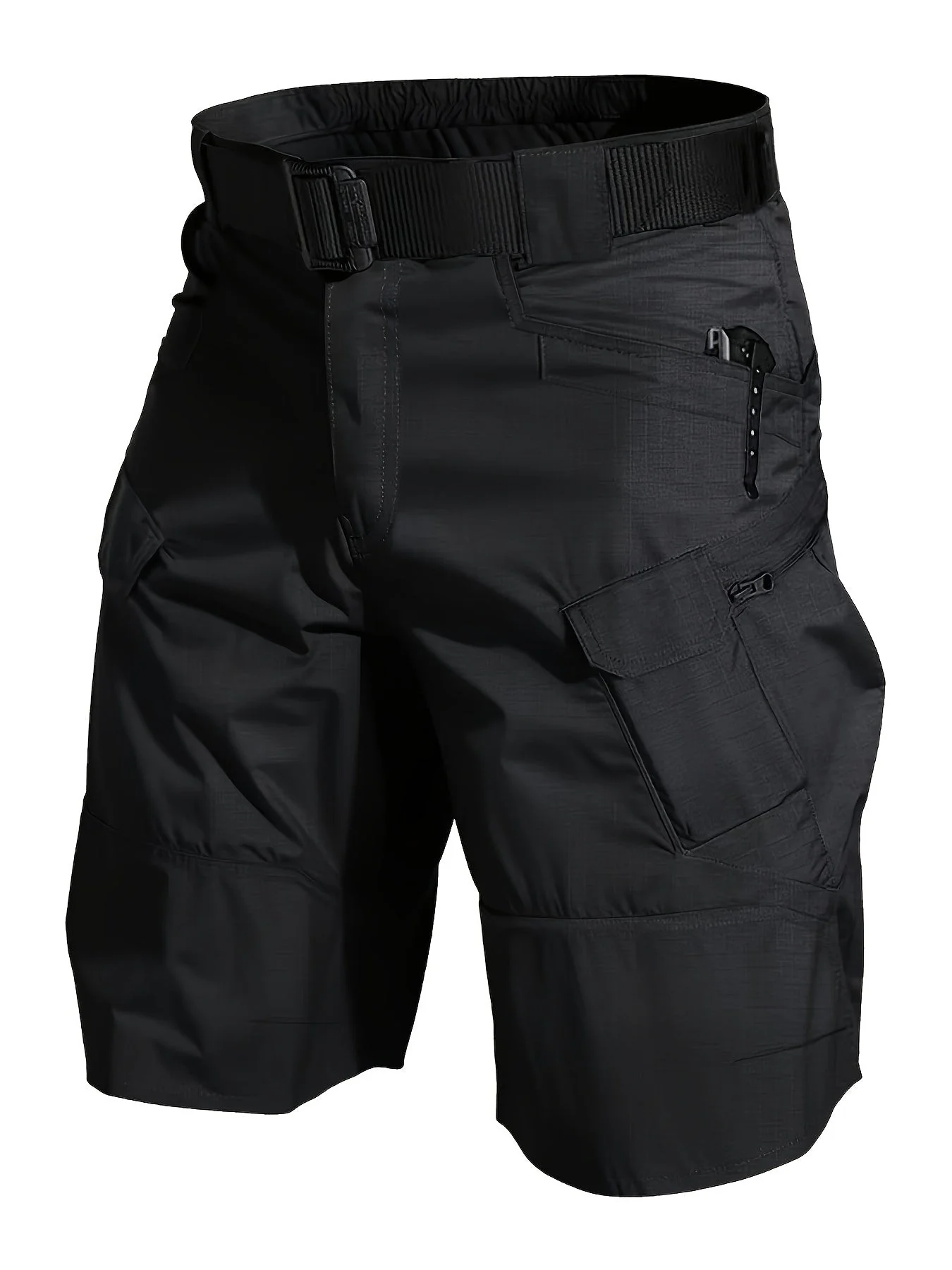 Herren Outdoor Funktionsshorts mit Taschen und Gürtel – Ideal für Wandern und Freizeit - Image 5