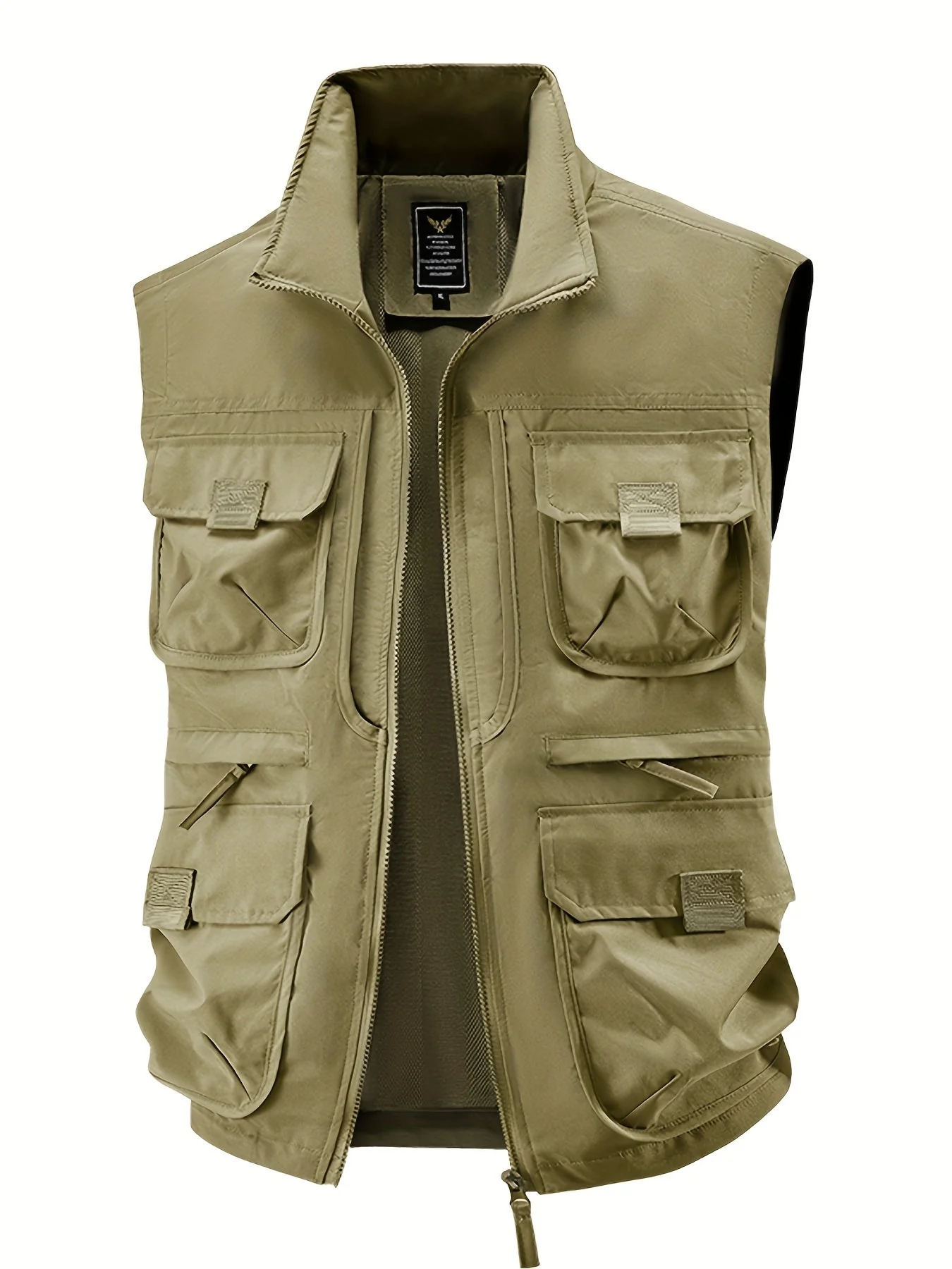 Herren Outdoor Utility Weste mit Mehreren Taschen für Freizeit und Abenteuer - Image 10