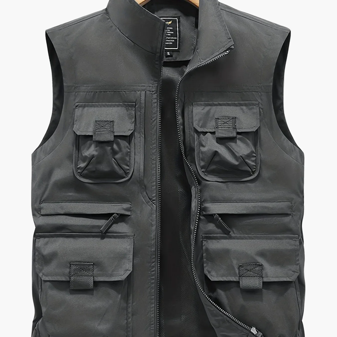 Herren Outdoor Utility Weste mit Mehreren Taschen für Freizeit und Abenteuer - Image 13