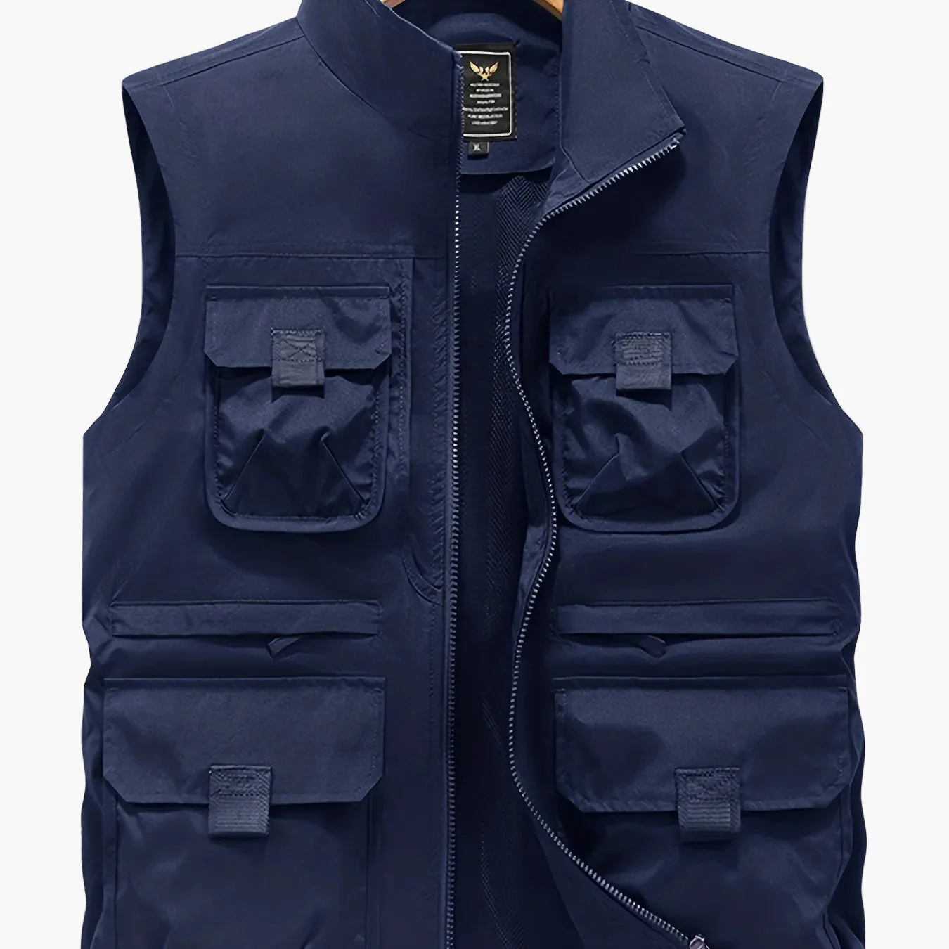 Herren Outdoor Utility Weste mit Mehreren Taschen für Freizeit und Abenteuer - Image 14