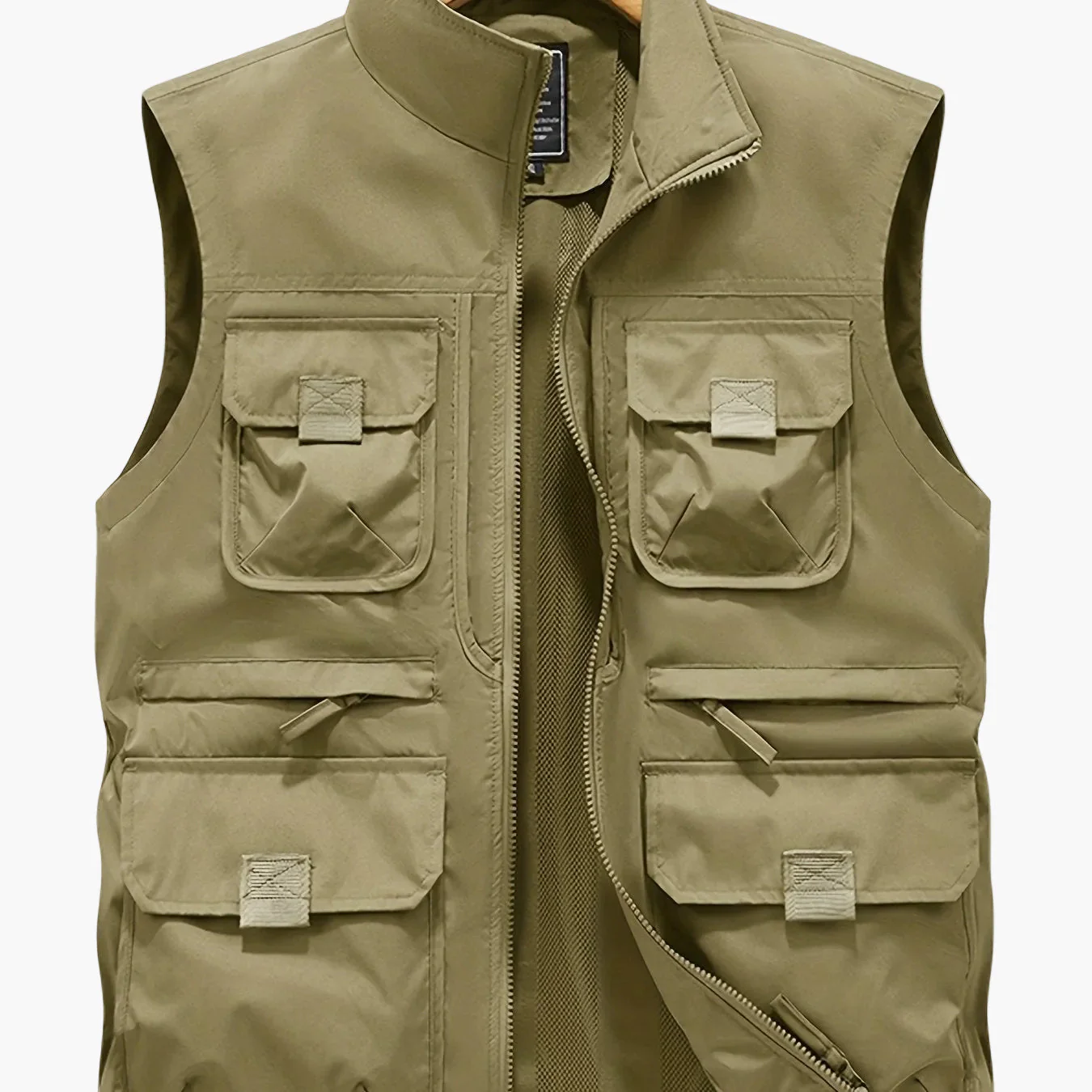 Herren Outdoor Utility Weste mit Mehreren Taschen für Freizeit und Abenteuer - Image 15