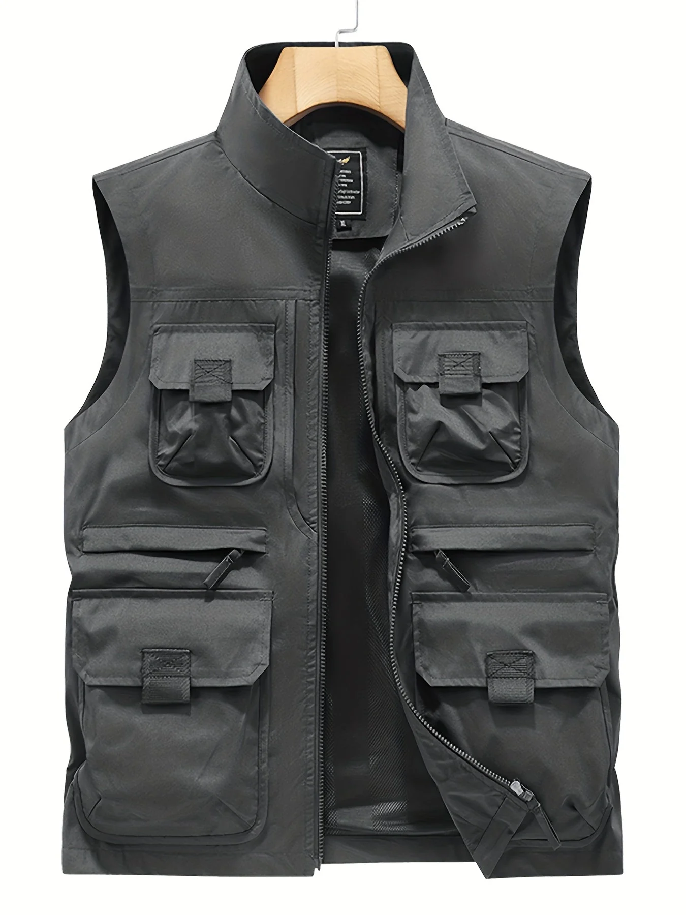 Herren Outdoor Utility Weste mit Mehreren Taschen für Freizeit und Abenteuer - Image 3