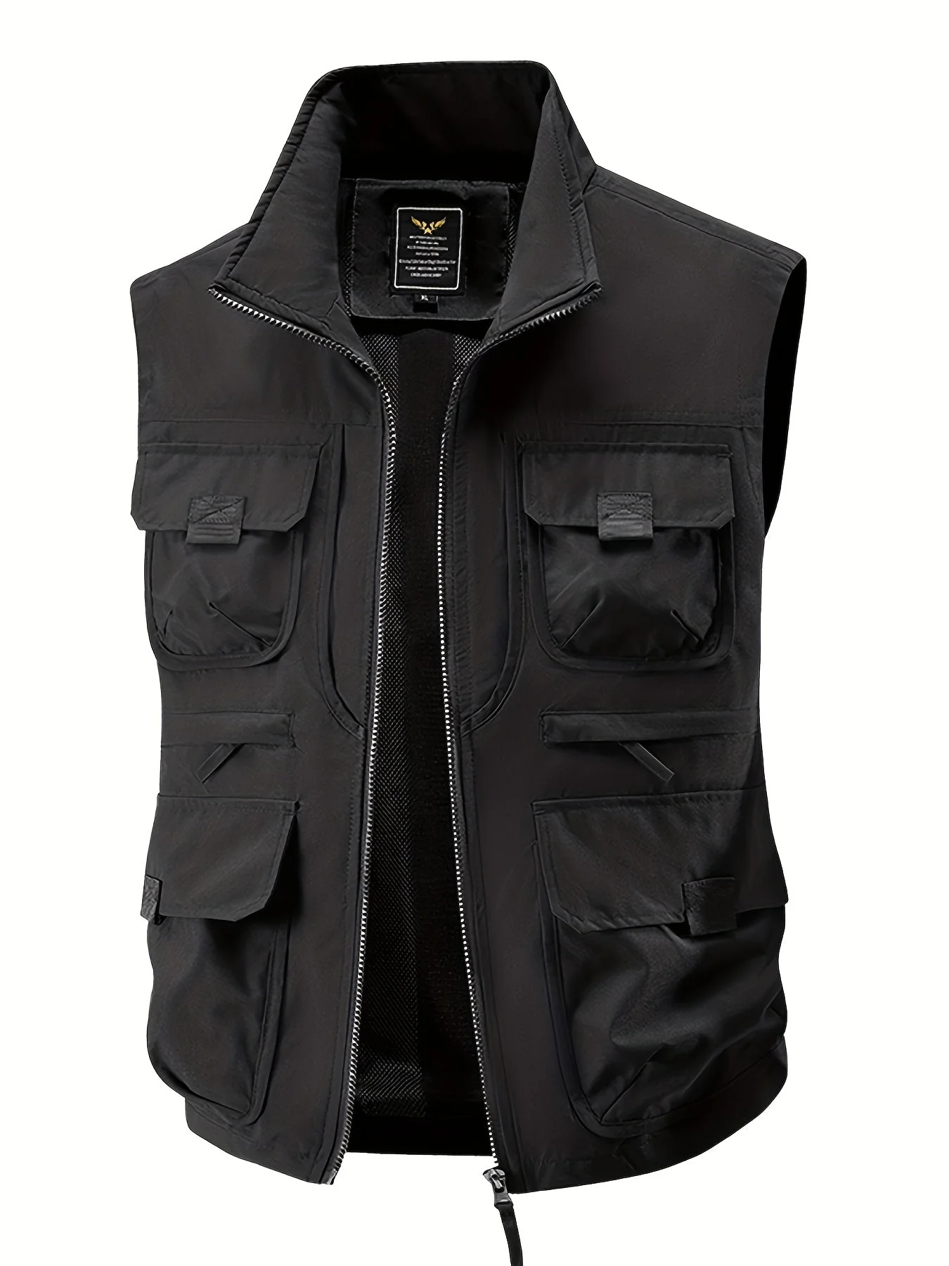 Herren Outdoor Utility Weste mit Mehreren Taschen für Freizeit und Abenteuer - Image 7