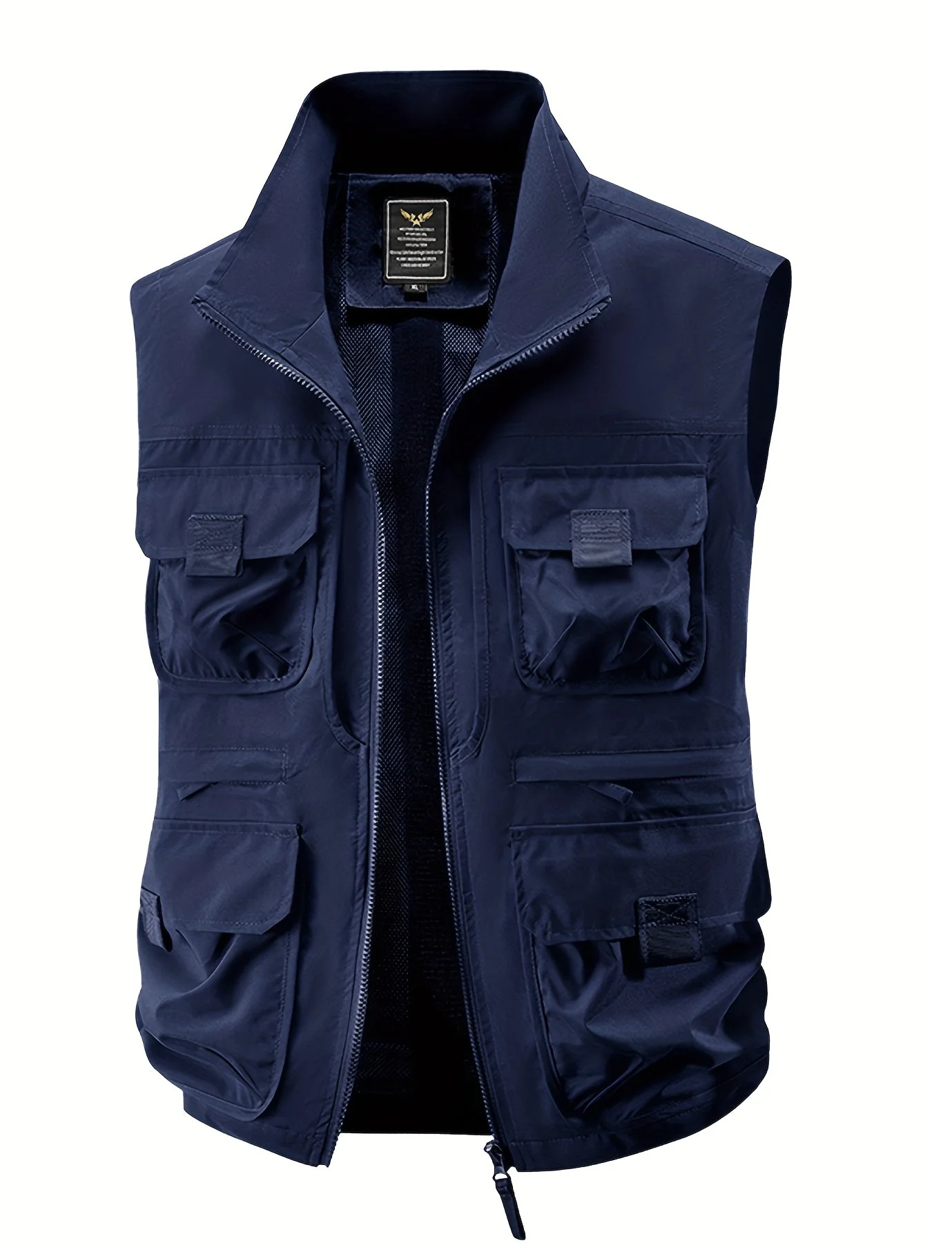 Herren Outdoor Utility Weste mit Mehreren Taschen für Freizeit und Abenteuer - Image 8
