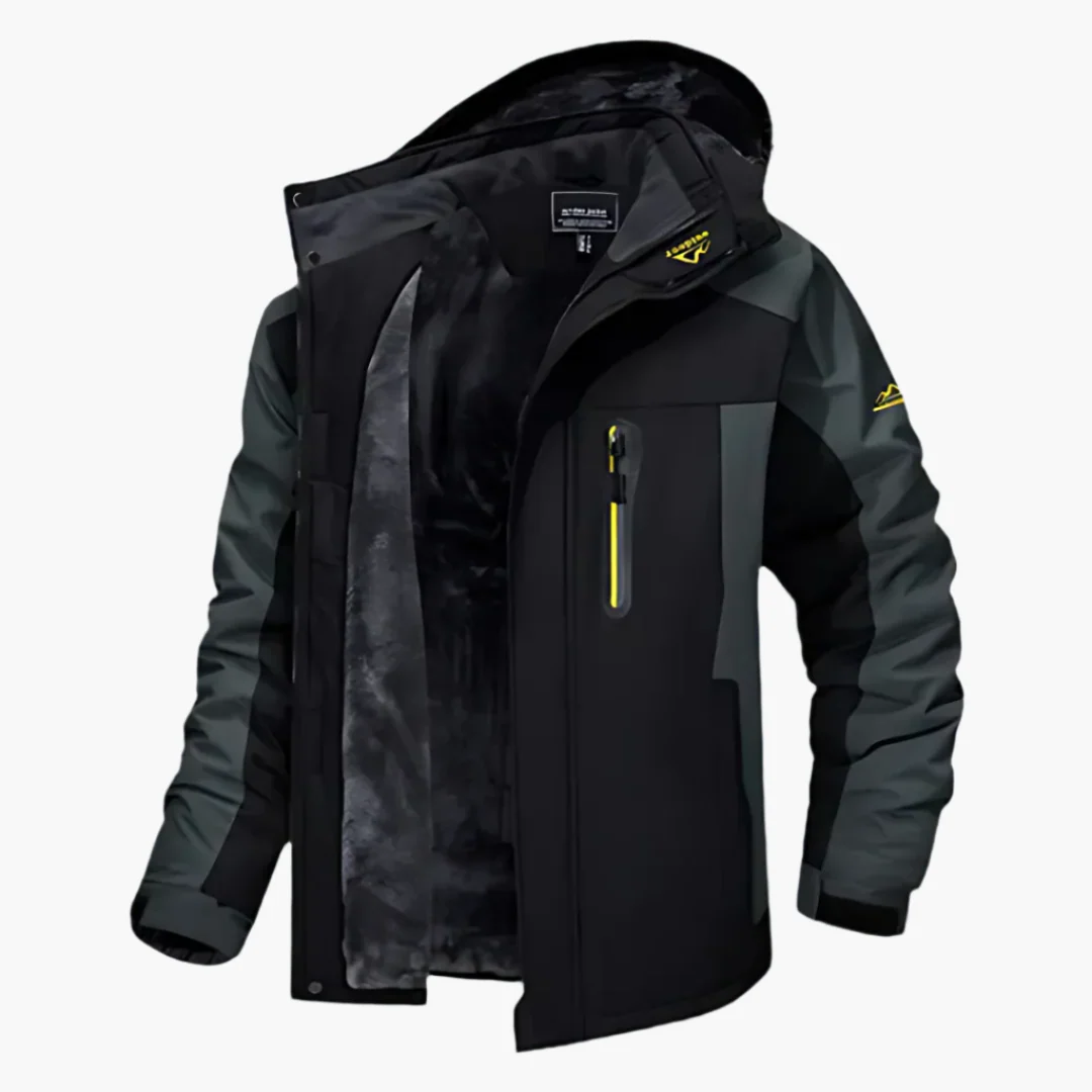 Herren Outdoor Winterjacke – Warm, Wasserdicht & Winddicht – Perfekt für Alltag und Abenteuer - Image 2