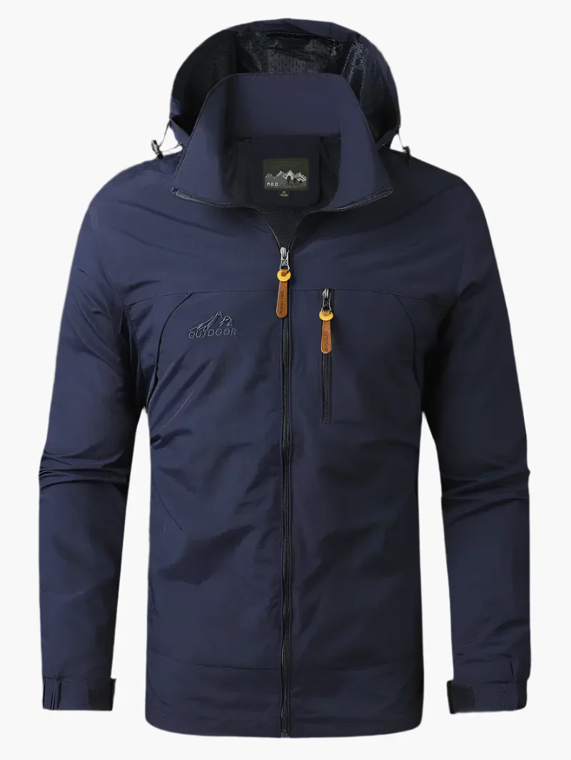 Herren Outdoorjacke Wasserdicht Winddicht – Funktionale Wander- & Trekkingjacke für jedes Wetter - Image 6