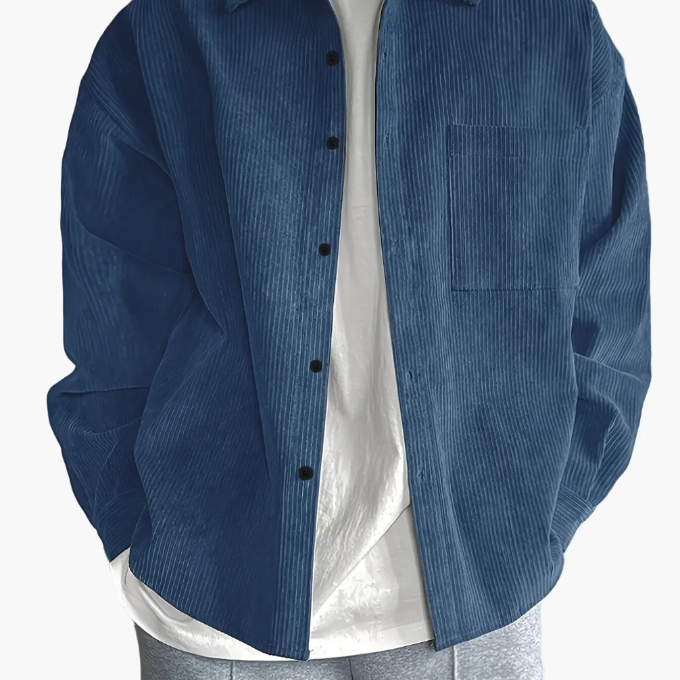 Herren Oversize Freizeitjacke – Moderner Urban Style für Alltag und Freizeit - Image 13