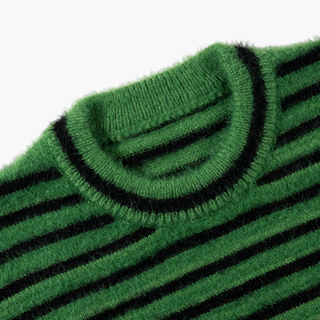 Herren Oversize Streetwear Strickpullover mit Streifenmuster – Perfekt für Herbst & Winter - Image 6