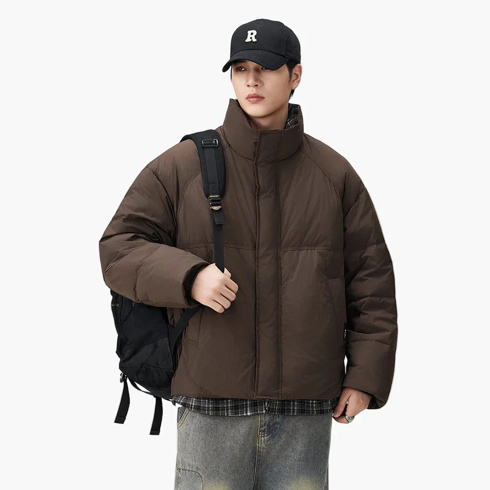 Herren Oversized Steppjacke im Streetwear Stil – Lässige Winterjacke für Alltag und Freizeit - Image 6