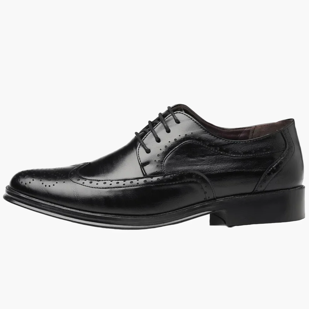 Herren Oxford Business Schuhe mit Brogue-Design – Elegante Schnürschuhe für formelle Anlässe - Image 5