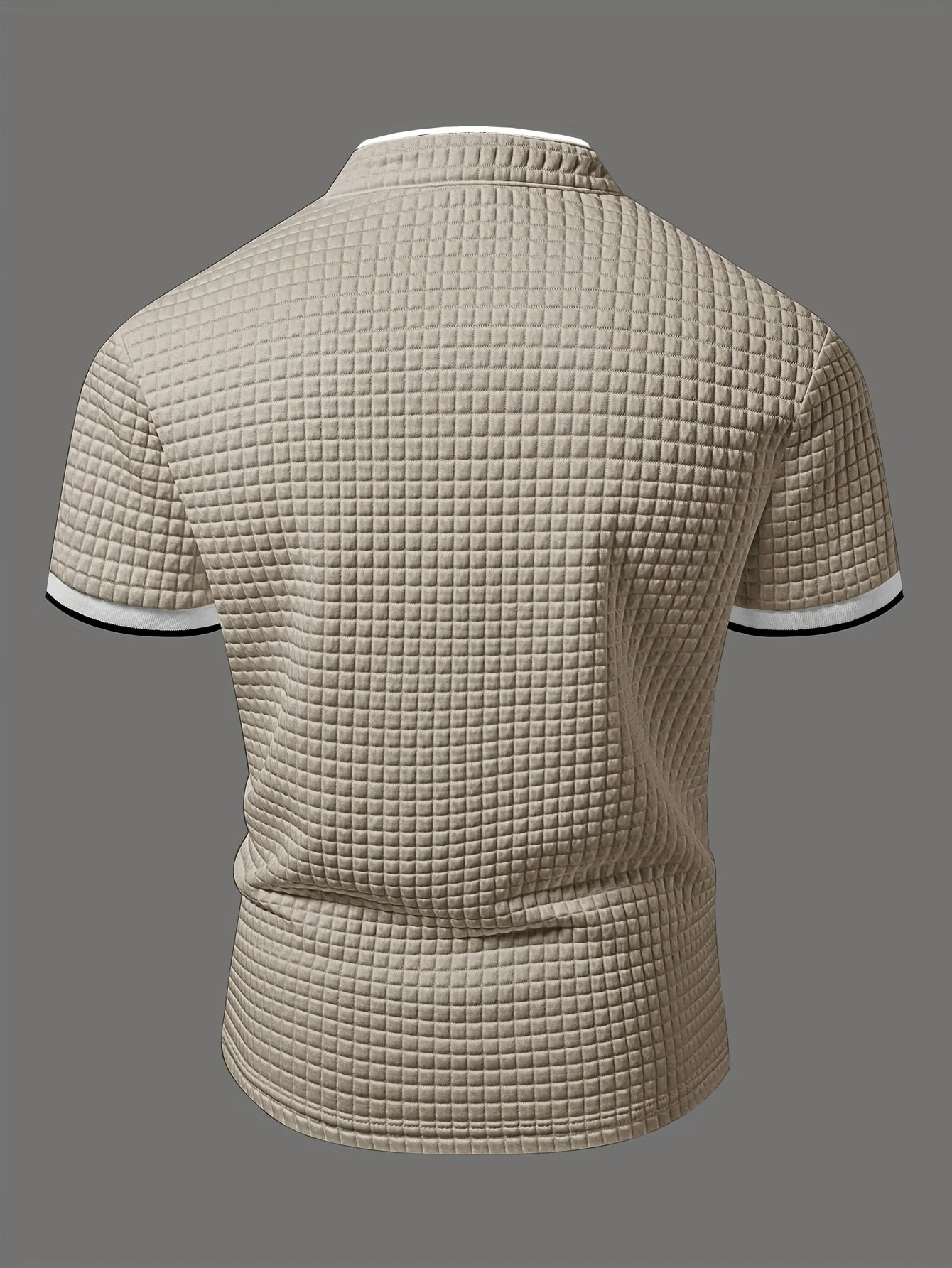 Herren Polo Shirt Modern Casual mit Stehkragen und Knopfleiste – Stilvolles Freizeitshirt - Image 6