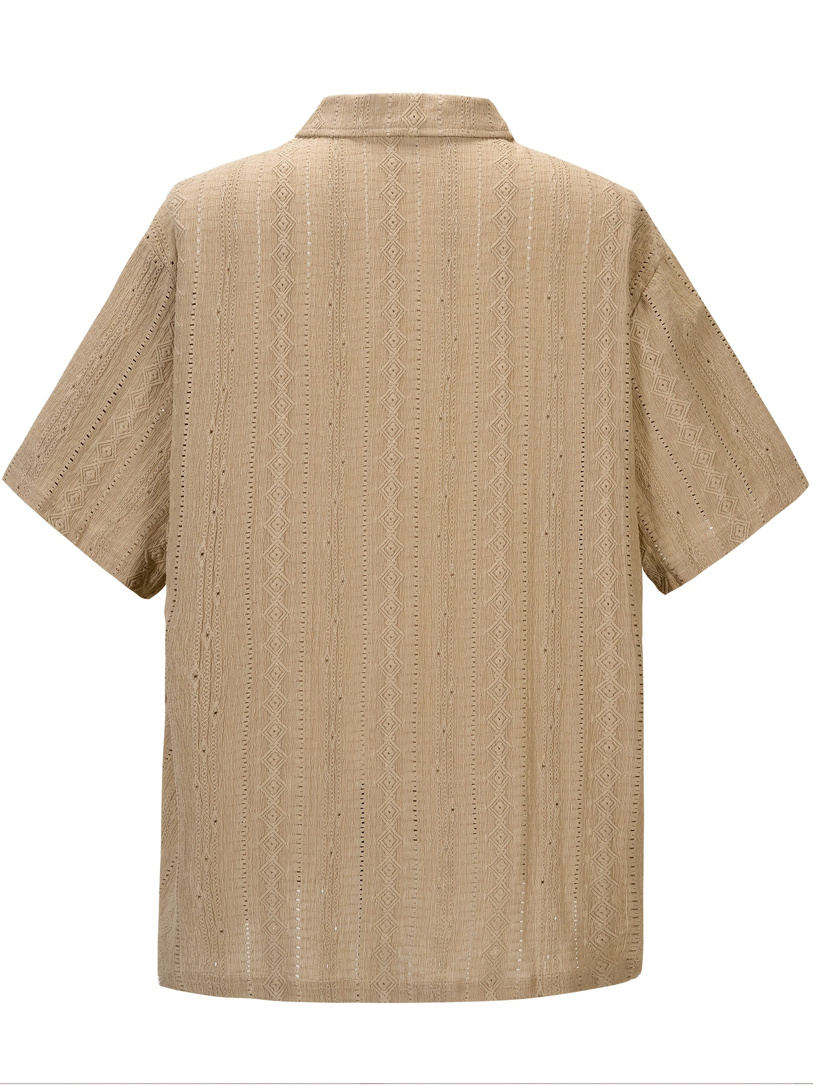 Herren Polo Shirt Strick Kurzarm Sommer Casual – Große Größen, Modernes Design - Image 3