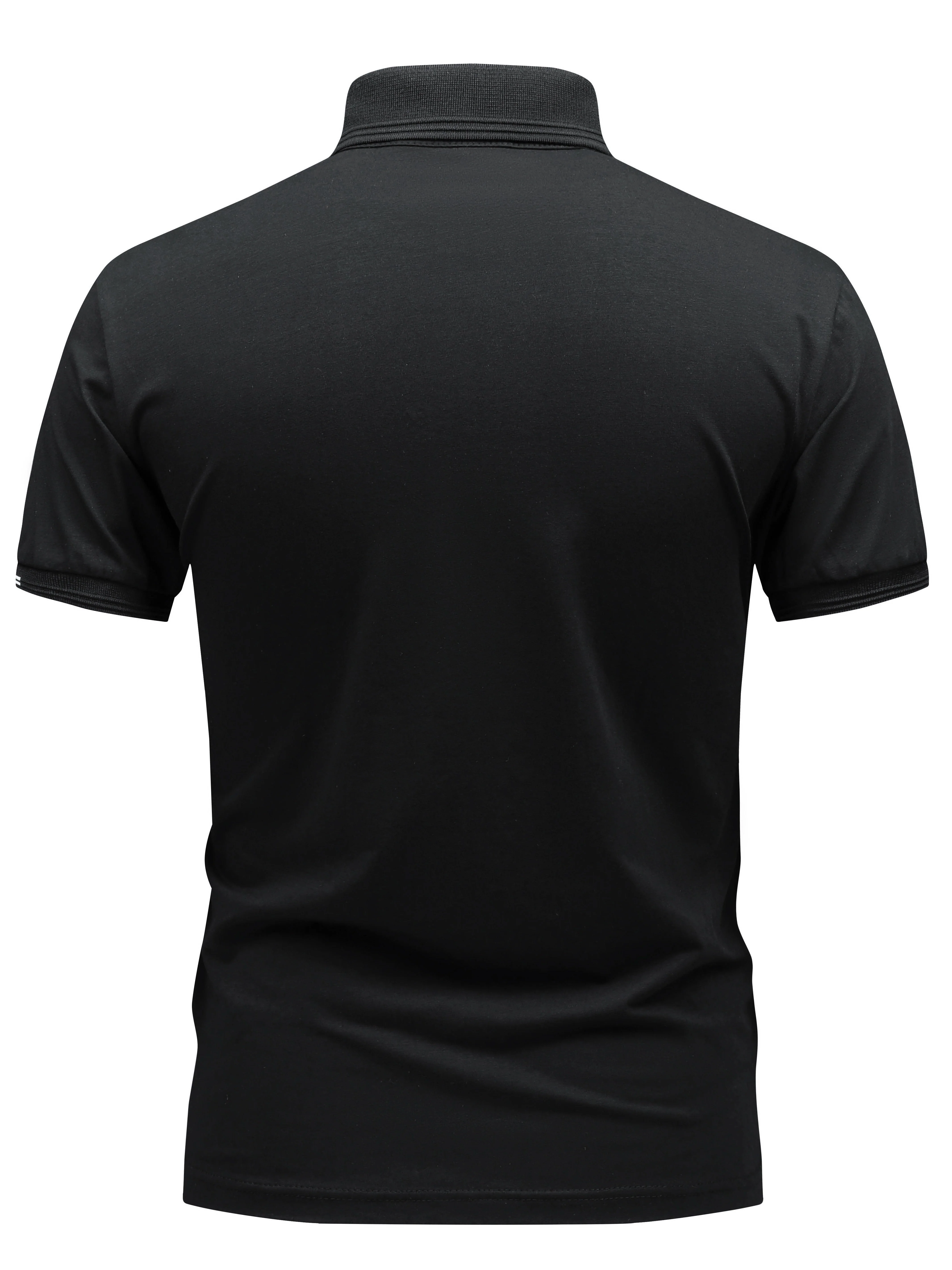 Herren Polohemd Klassisch Freizeit Kurzarm mit Knopfleiste - Image 5