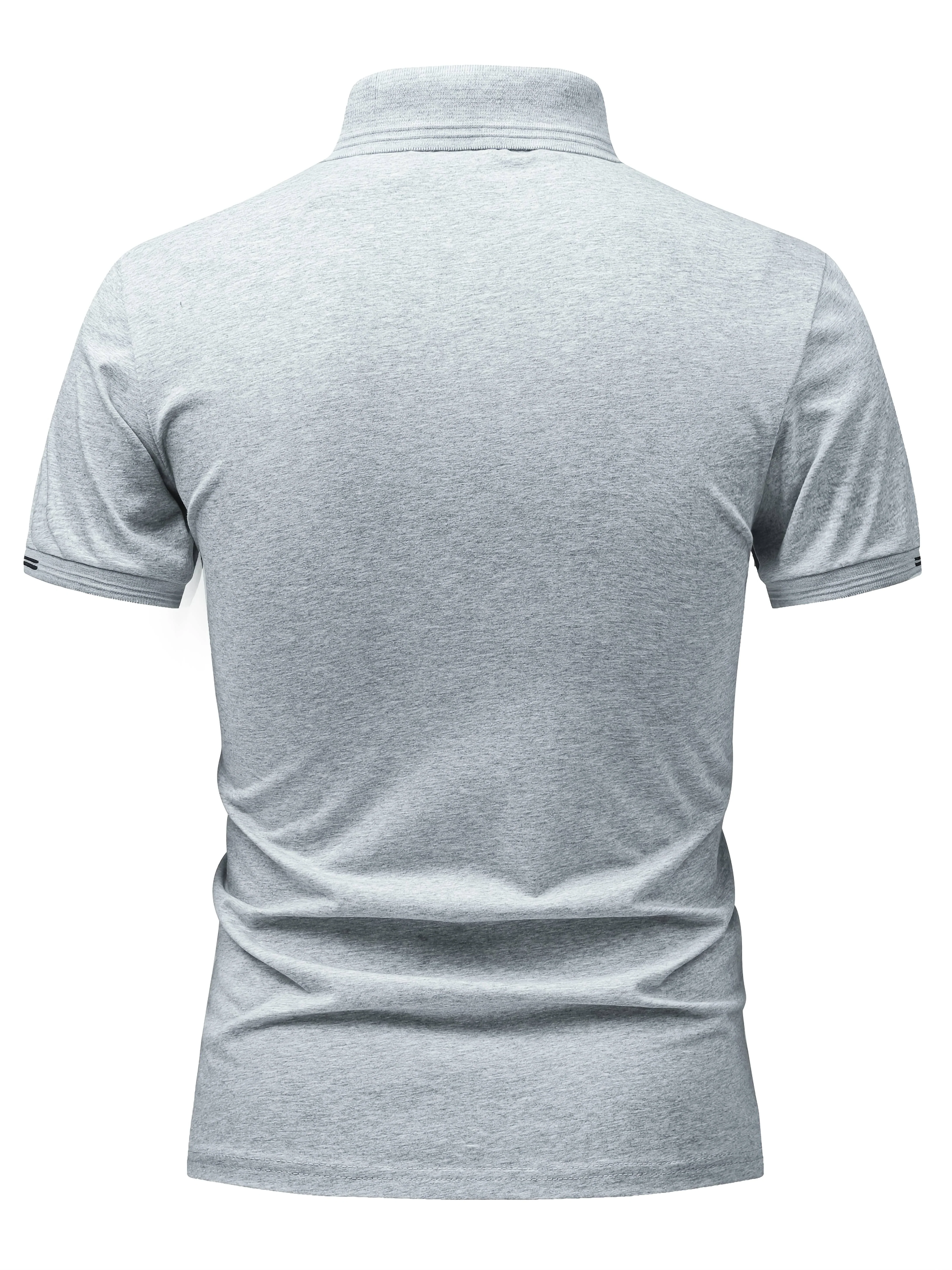 Herren Polohemd Klassisch Freizeit Kurzarm mit Knopfleiste - Image 6