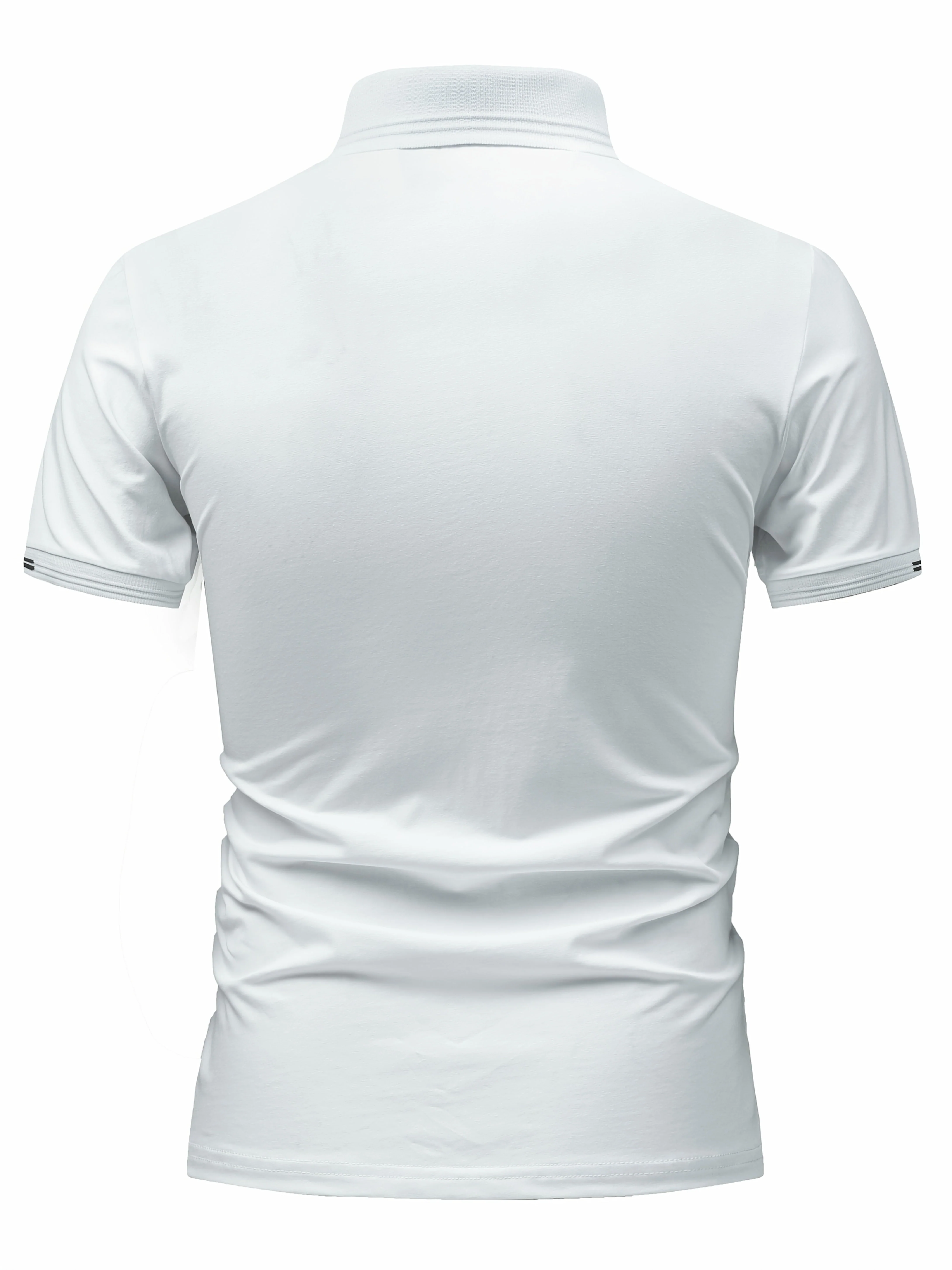 Herren Polohemd Klassisch Freizeit Kurzarm mit Knopfleiste - Image 7