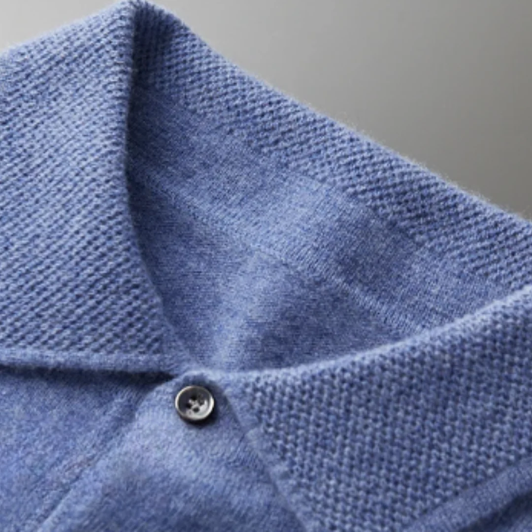 Herren Premium Polopullover – Klassischer Strickpullover für Alltag & Business - Image 3