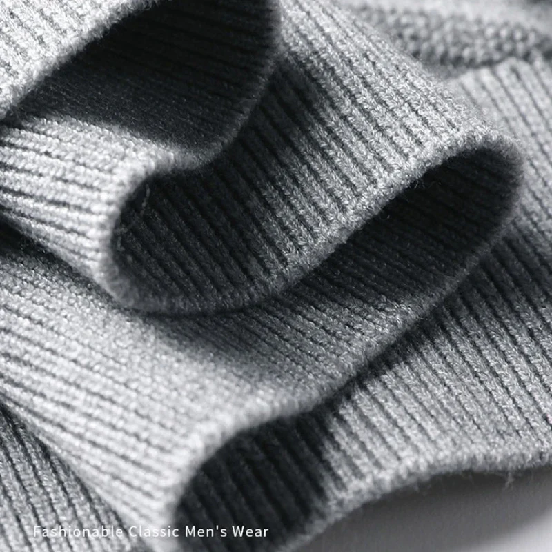 Herren Pullover mit Fake-Hemdkragen im Business-Look – Eleganter Strickpullover für Büro & Alltag - Image 7