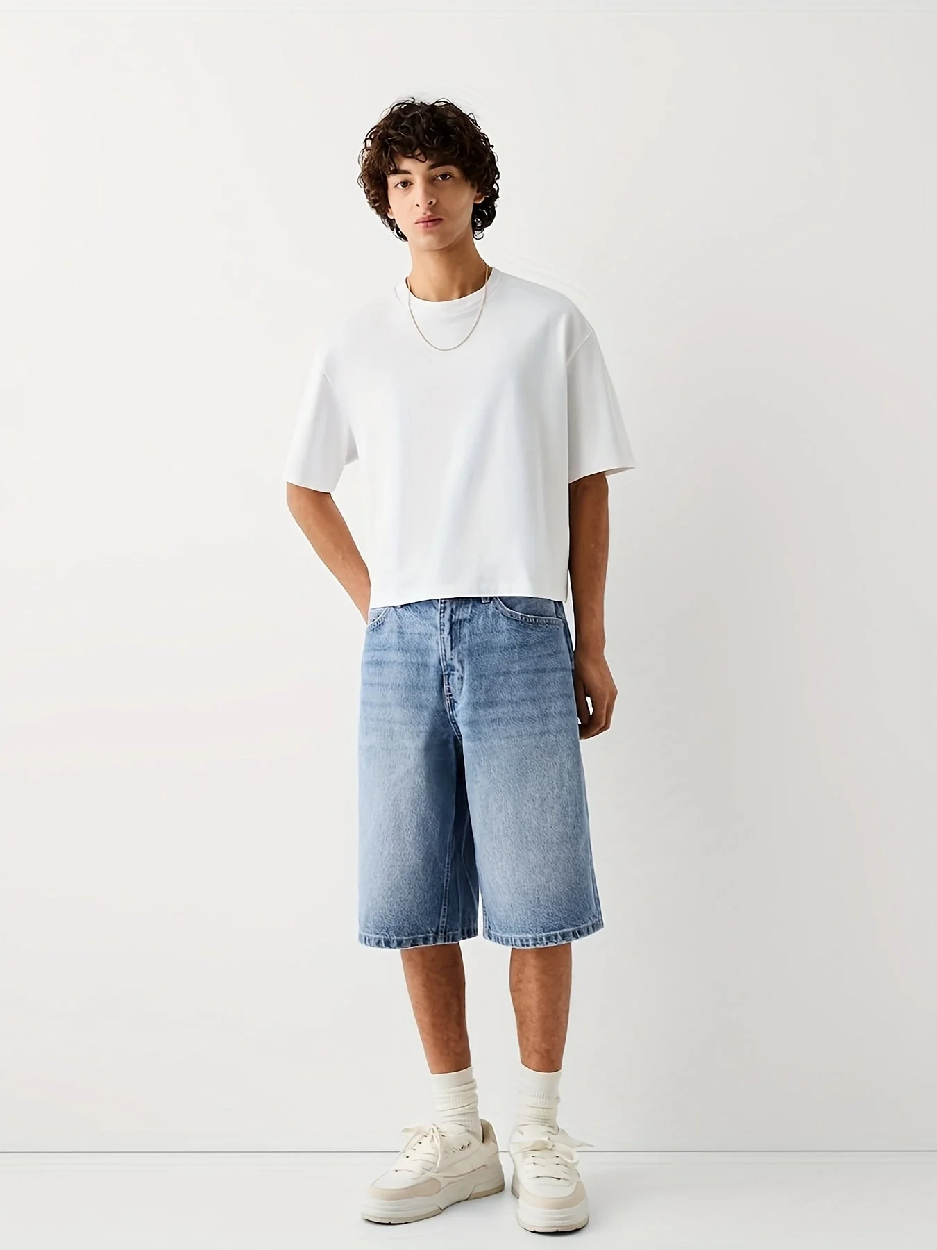 Herren Relaxed Fit Denim Bermuda Shorts – Lässige Jeansshorts im Urban-Style - Image 10