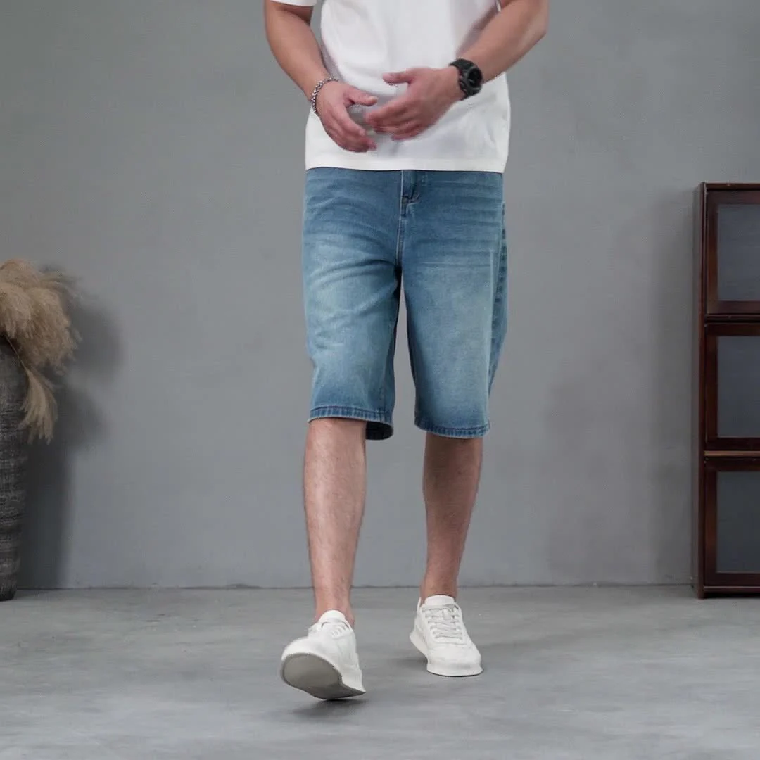 Herren Relaxed Fit Denim Bermuda Shorts – Lässige Jeansshorts im Urban-Style - Image 11