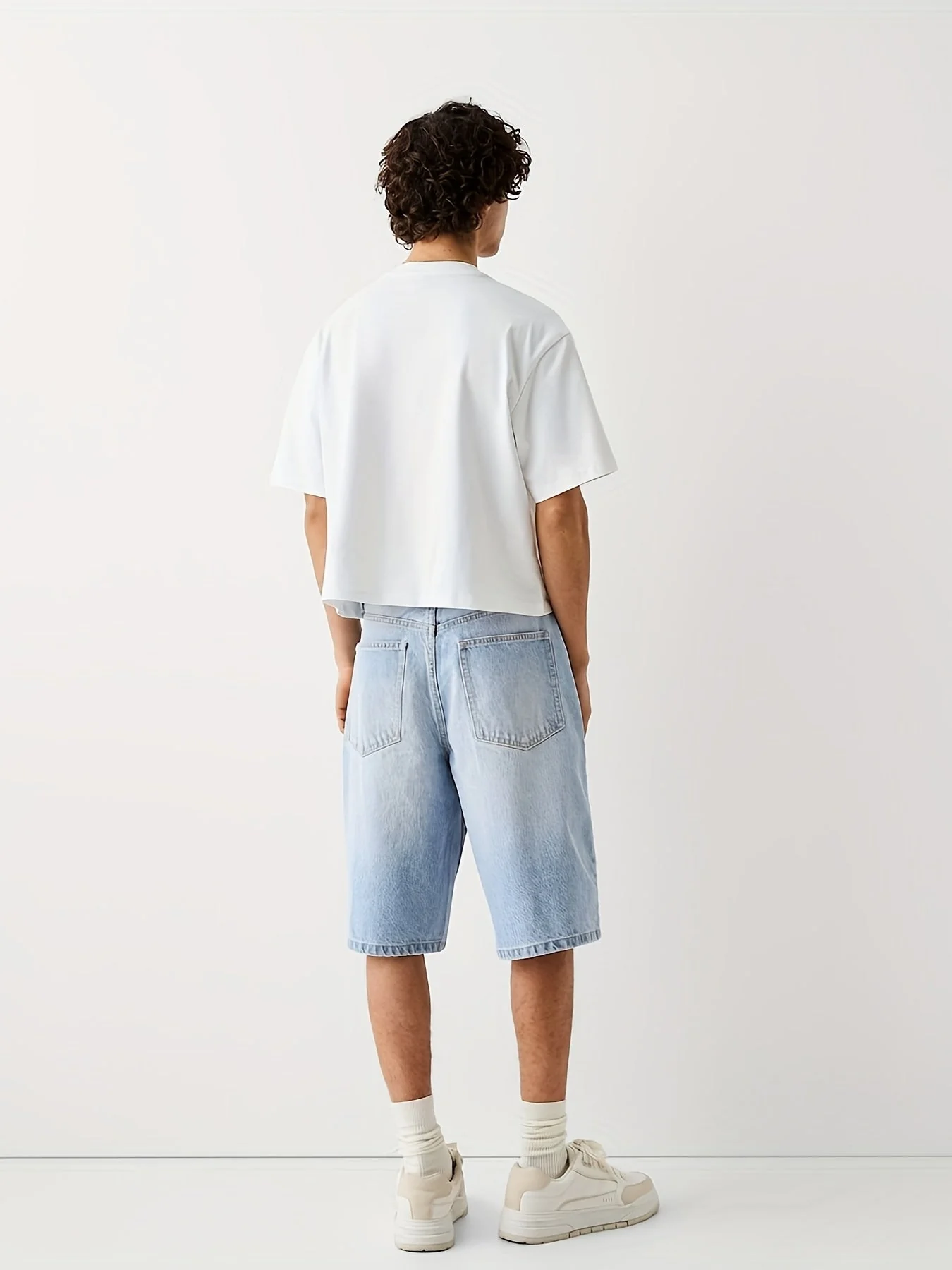 Herren Relaxed Fit Denim Bermuda Shorts – Lässige Jeansshorts im Urban-Style - Image 3